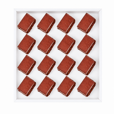 bezlepkové banánové brownies 16 ks